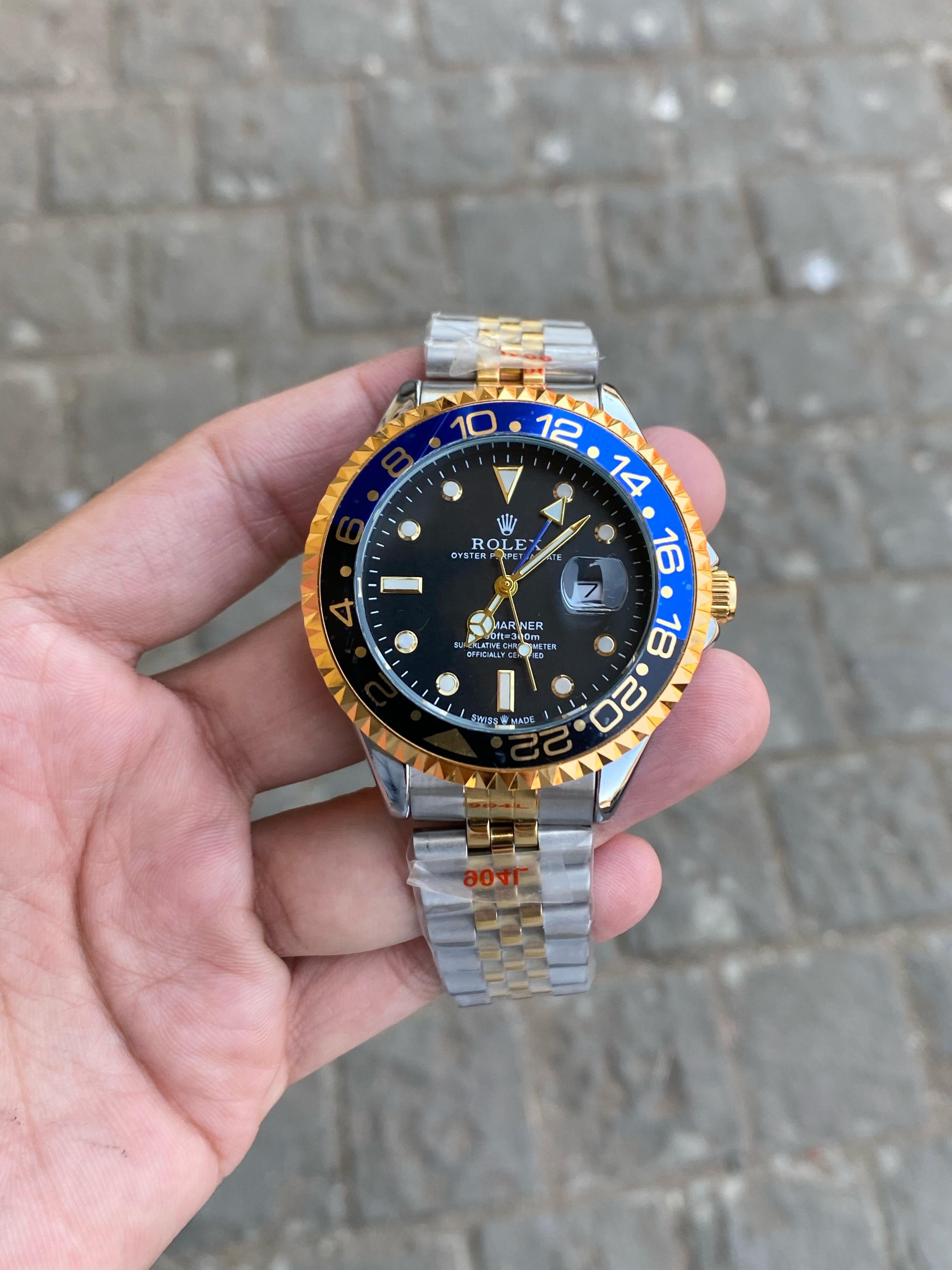 Rol-ex Sub Two Tone Batman