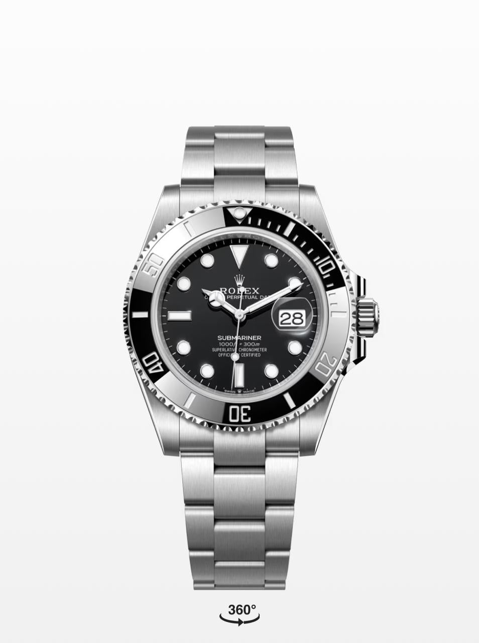 Role_x Submariner Silver Black