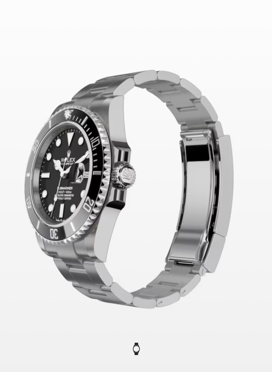 Role_x Submariner Silver Black