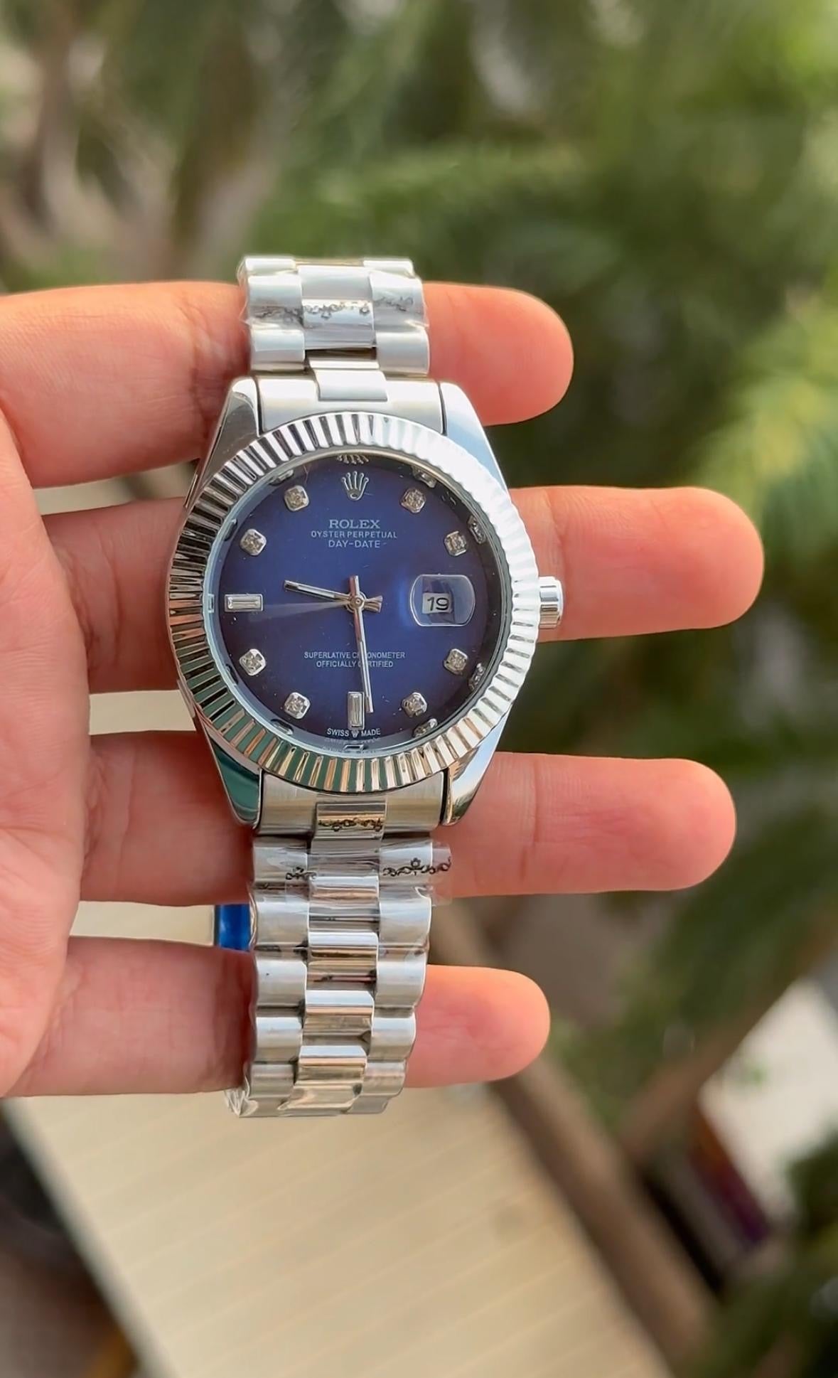 Rol-Ix Diamond Blue Date Just
