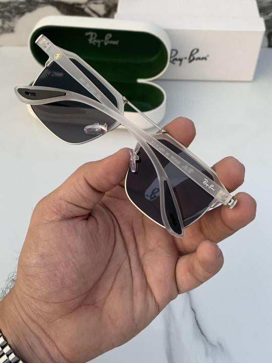 Rayban 04 white black
