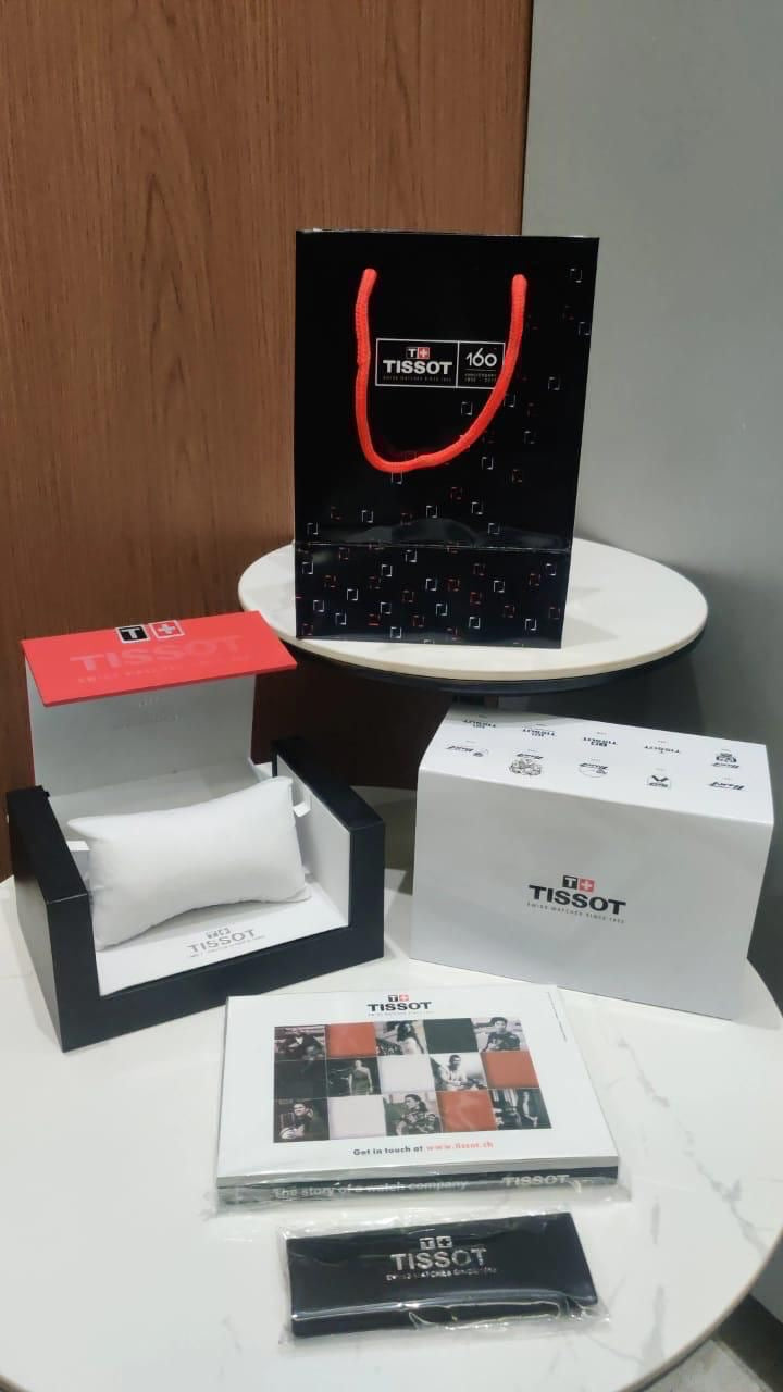 Tissot powermatic 80 chain blue