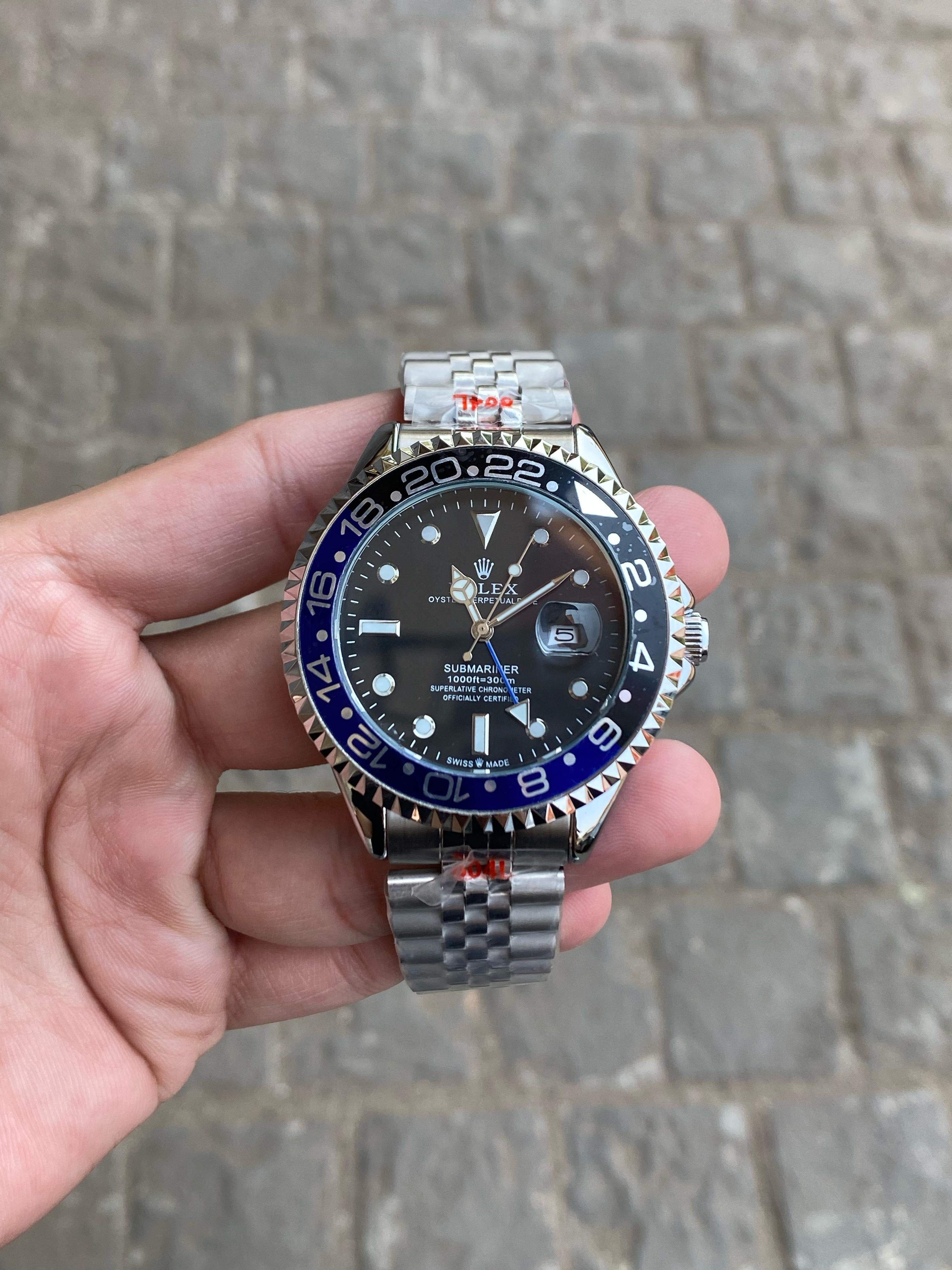 Rol-Ex Sub Oyster Batman