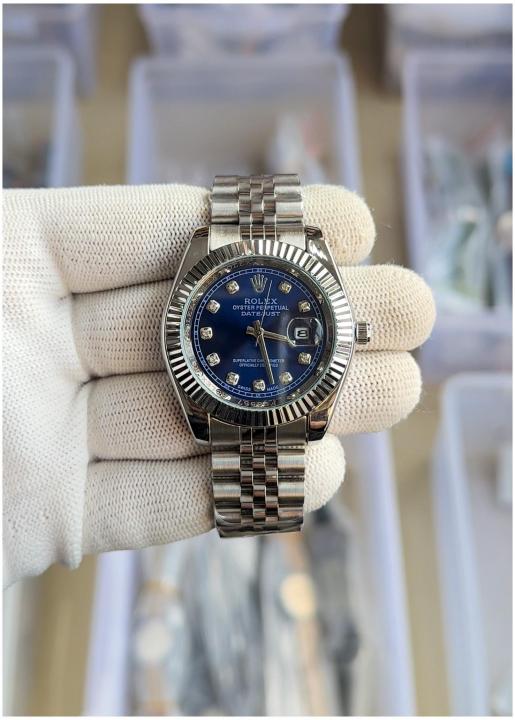 Rolex date just blue