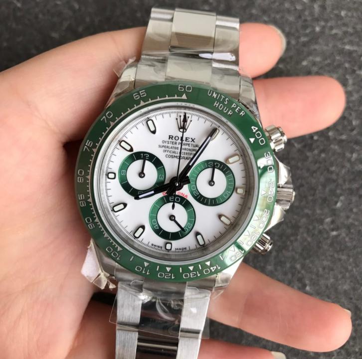 ROLEX PERPETUAL DAYTONA GREEN BEZEL AUTOMATIC