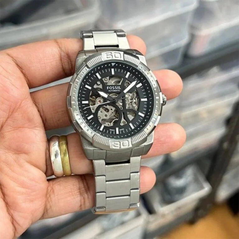 Silver Metal Automatic