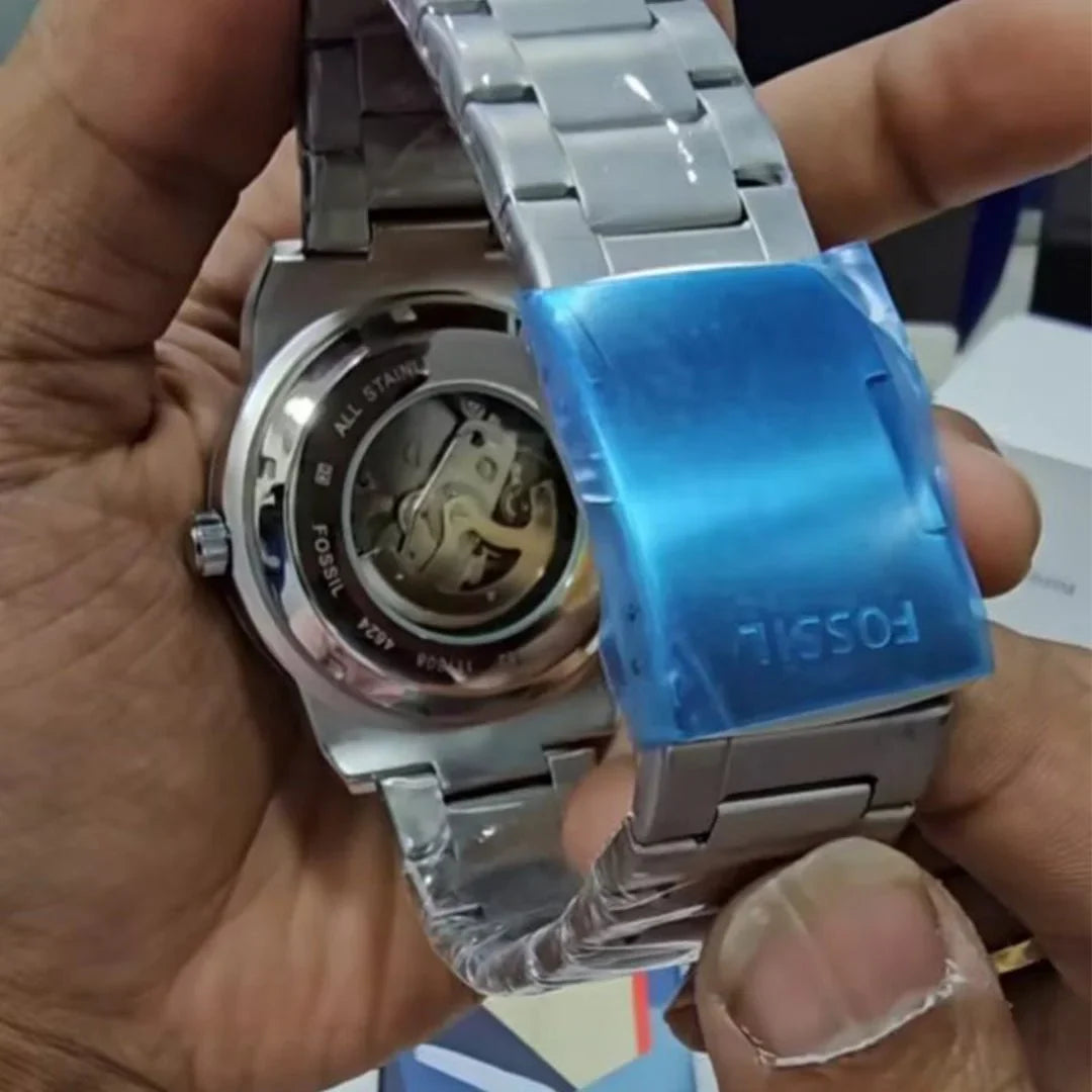 Silver Metal Automatic