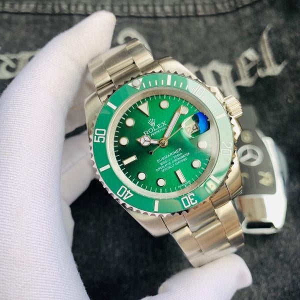ROLEX Oyster perpetual Submarine Automatic green dial