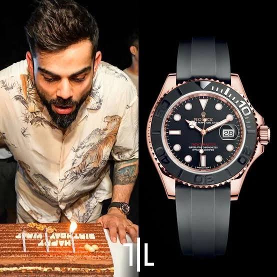 ROLEX YATCH MASTER VIRAT KOHLI EDITION