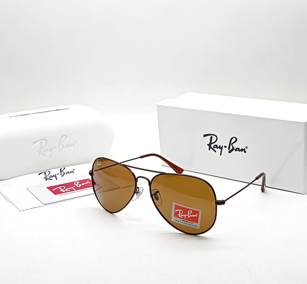 Ray ban aviator brown