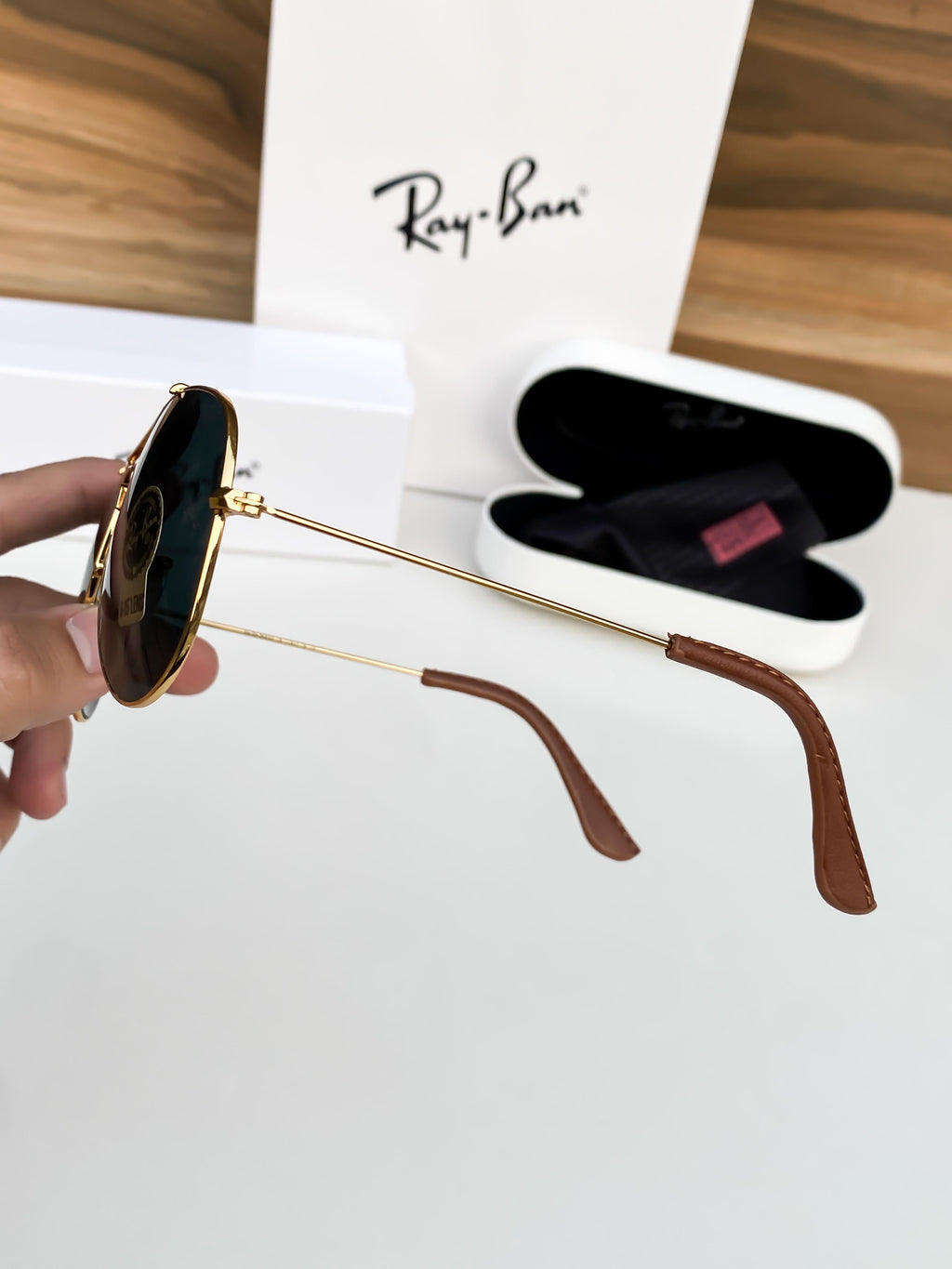 Ray-ban Aviator Gold Black