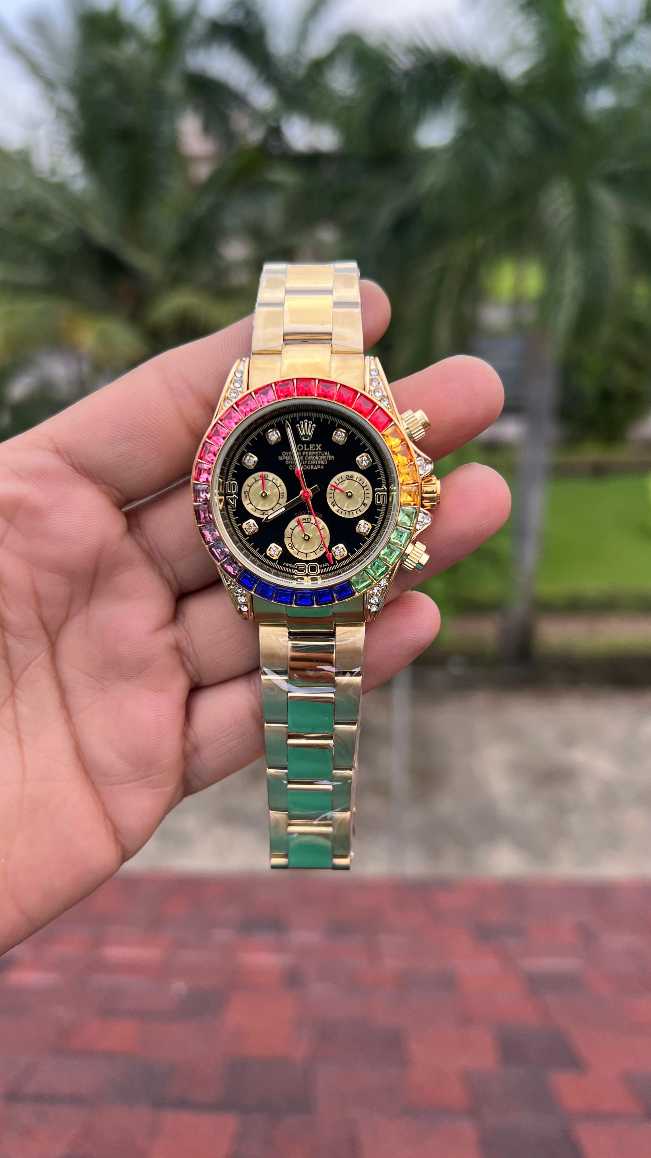 Rol-ex rose gold 8545