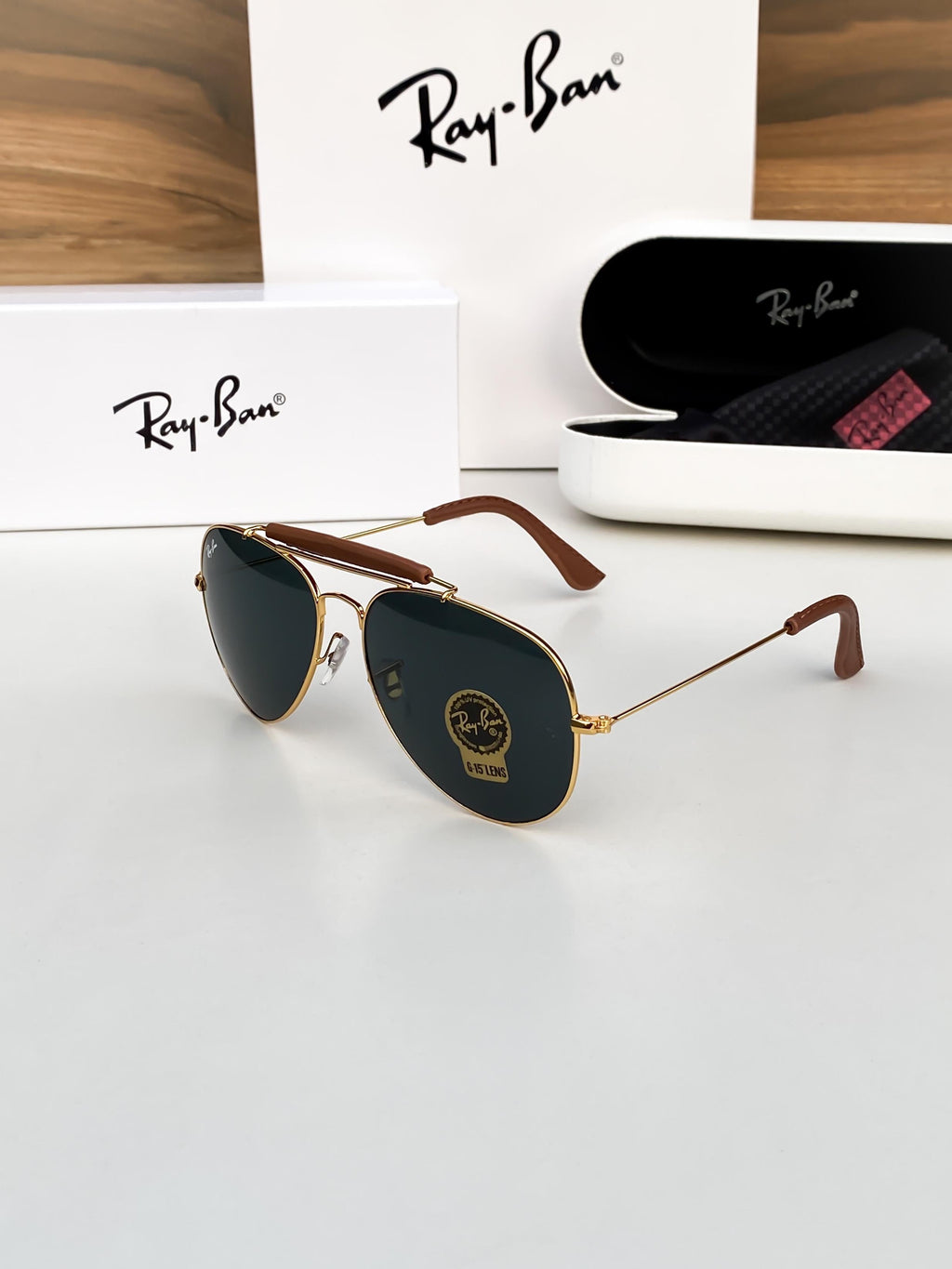 Ray-ban Aviator Gold Black