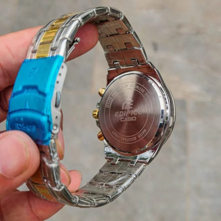 Silver Gold White Metal Watch