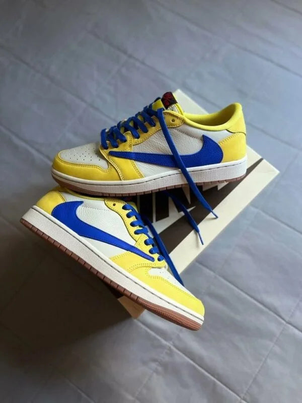 Air Jordan Retro 1 X Travis Scott Canary
