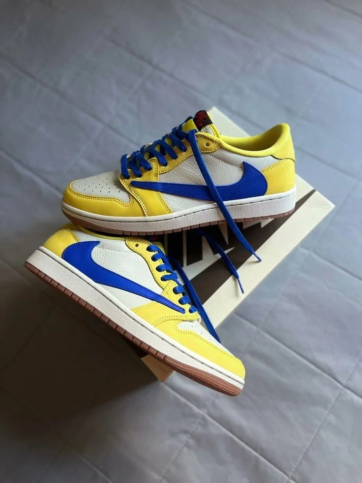 Air Jordan Retro 1 X Travis Scott Canary